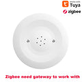 Tuya WiFi/Zigbee Water Leak Sensor Flood Leakage Detector with Sound Alarm 80dB and IP55 WaterProof Water Sensor Remote Monitor