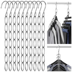 9 Hole Foldable Hanger Wardrobe Space Saving Storage Hanger For Clothes Drying Hangers Storage Organizers Rack Coat Pants Hanger