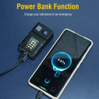 Multifunctional Ajustable Angle LED Flashlight Outdoors Mini Work Light Portable Magnet USB Rechargeable Camping Light