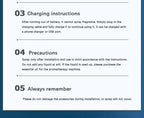 Smart Car Air Freshener AI Rechargeable Car Aroma Diffuser Smart eyes 4 Levels of Adjustable Intelligent Car Diffuser Gift