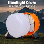 500W LED Camping Lantern USB Rechargeable Portable Lamp Bulb Flashlight with Power Display Emergency Light for Outdoors Fishing