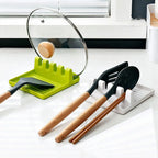 1PC Multi-Functional Kitchen Utensil Holder Pot Lid Rack Spoon Shelf Chopsticks Holder Countertop Spatula Organizer Soup Spoon P