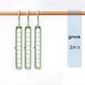9 Hole Foldable Hanger Wardrobe Space Saving Storage Hanger For Clothes Drying Hangers Storage Organizers Rack Coat Pants Hanger