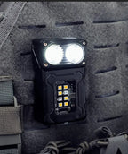 Multifunctional Ajustable Angle LED Flashlight Outdoors Mini Work Light Portable Magnet USB Rechargeable Camping Light