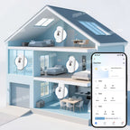 Smart Temperature Humidity Sensor Zigbee 3.0 Indoor Hygrometer Remote Monitor Support Tuya Alexa Google Home