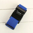 Adjustable Luggage Belts Strong Elastic Extra Safety Travel Suitcase Luggage Baggage Security Straps Tie Belt Carry On Straps